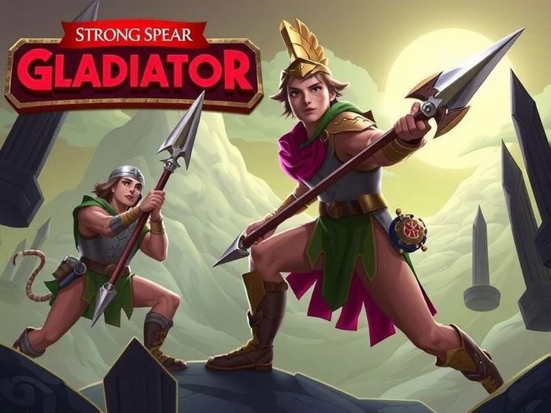 Strong Spear Gladiator Main Character Strong Spear Gladiator Game Hero